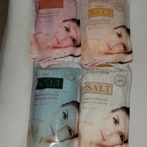 Set of 4  Dead Sea mineral bath salt